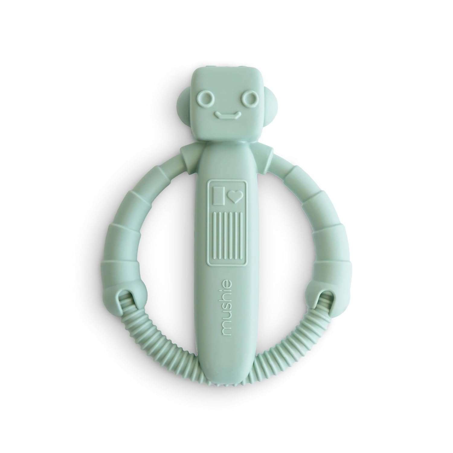 Mushie Robot Rattle Teether Robotti Purulelu