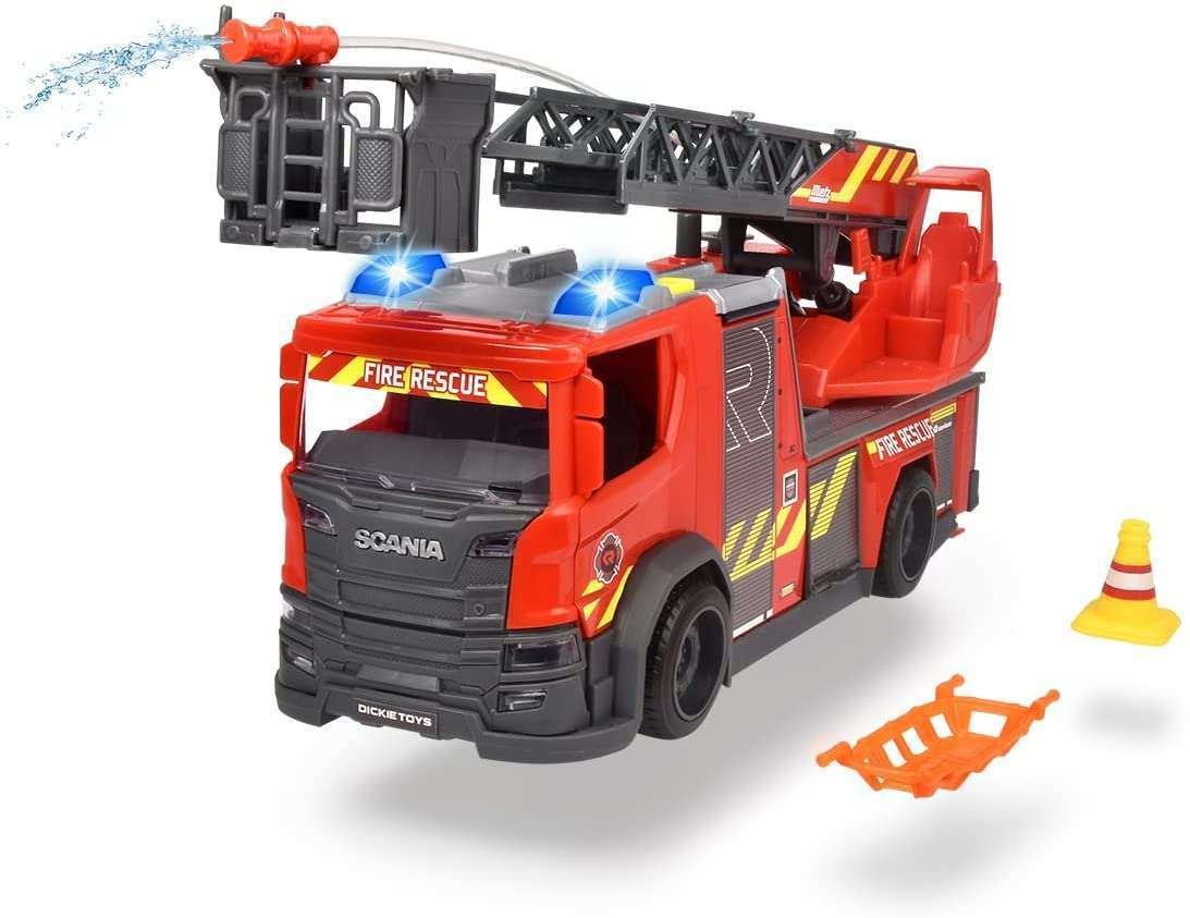 Simba Dickie Scania Paloauto Valoilla Ja Äänillä
