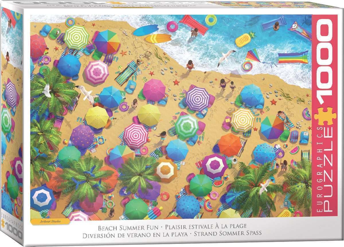 Eurographics 1000 Palan Palapeli Beach Summer Fun