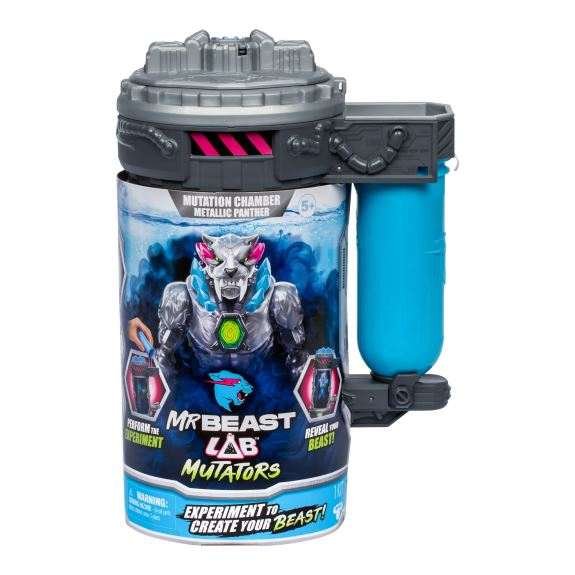 MrBeast Lab Mutant Actionfiguuri - Metallic Panther