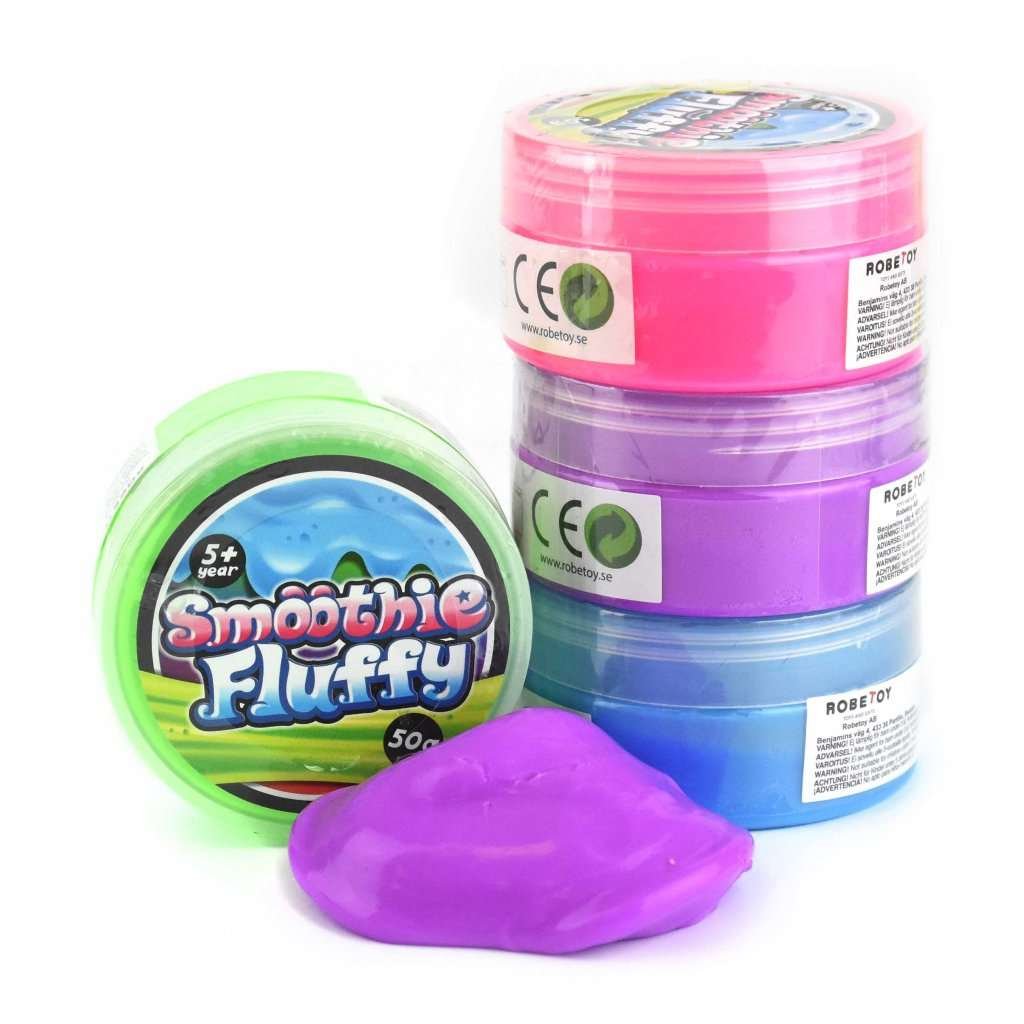 Fluffy Slime - 4 eri väriä