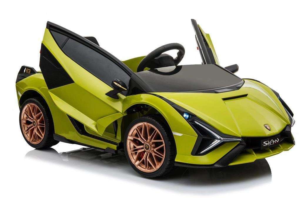 Sähköauto Lasten Lamborghini Sian 12v vihreä