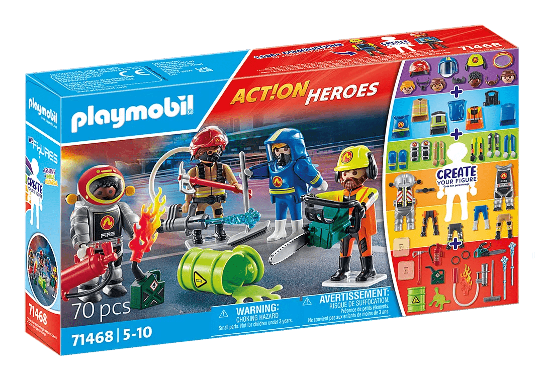 Playmobil Action Heroes 71468 Luo Oma Hahmosi - Palopelastus
