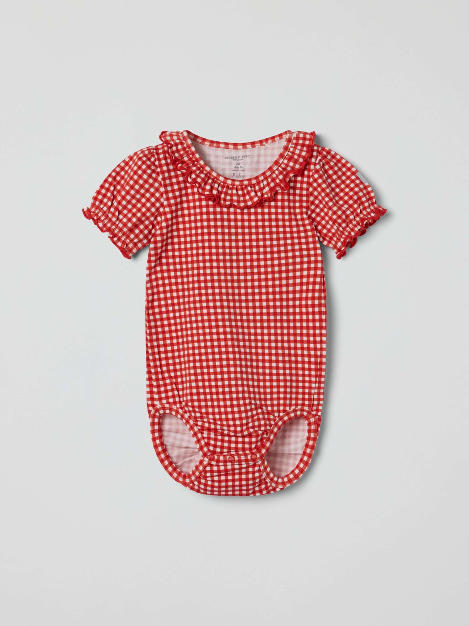 Lyhythihainen ruudullinen body