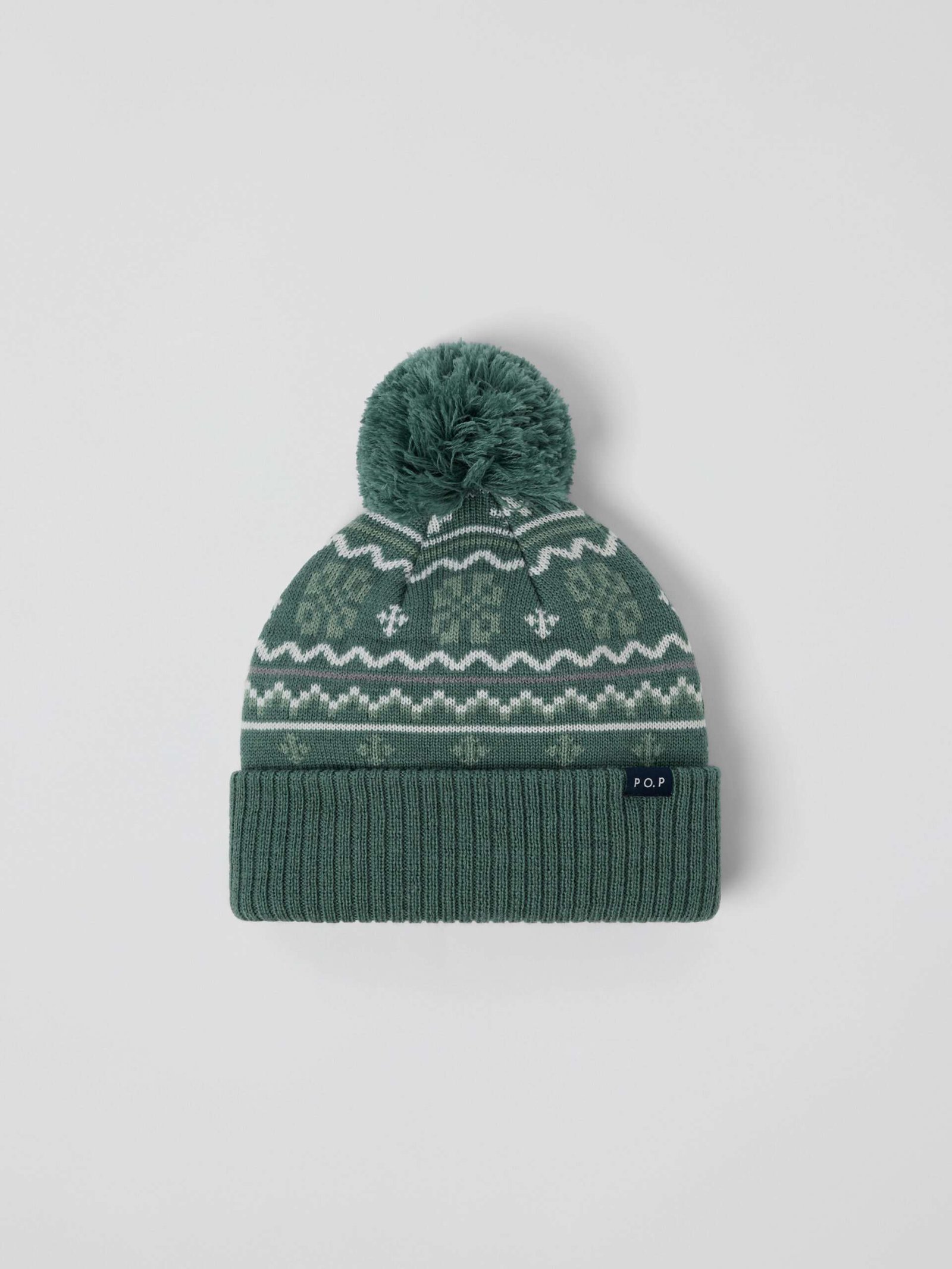 Pipo tuulenpitävällä vuorilla jacquard-kuviolla