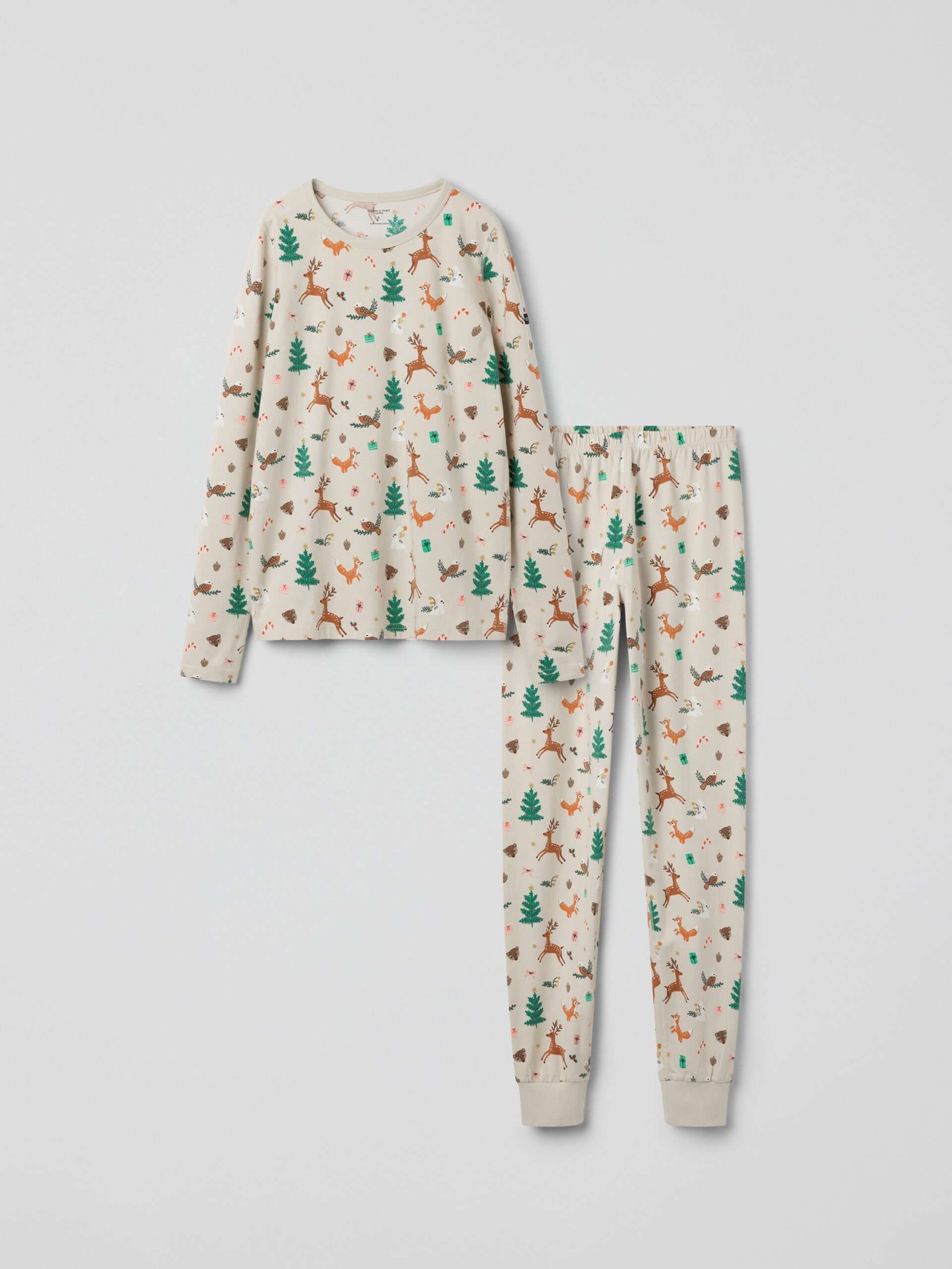 Aikuisten kaksiosainen pyjama