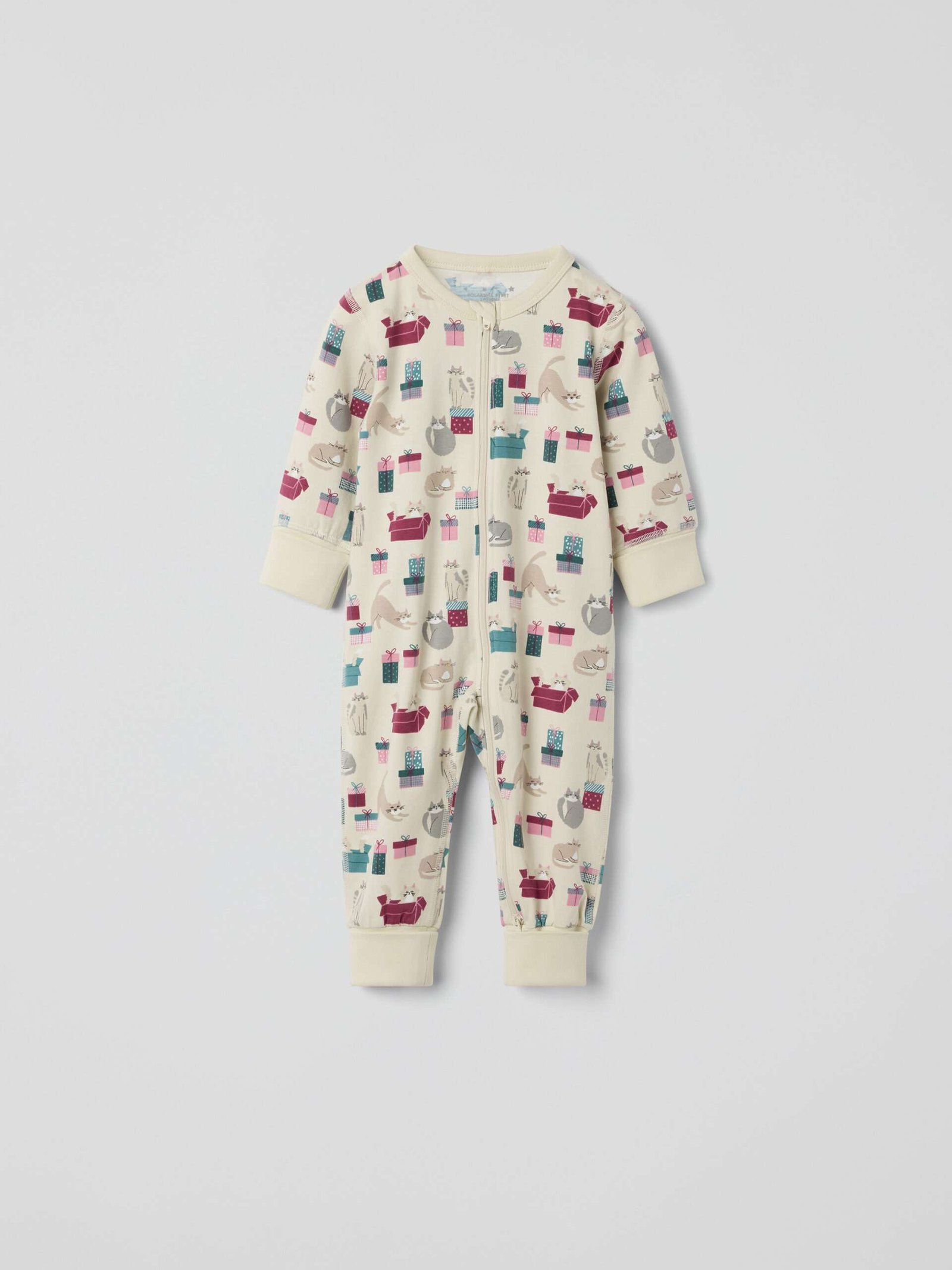 Pyjamahaalari joulukuviolla