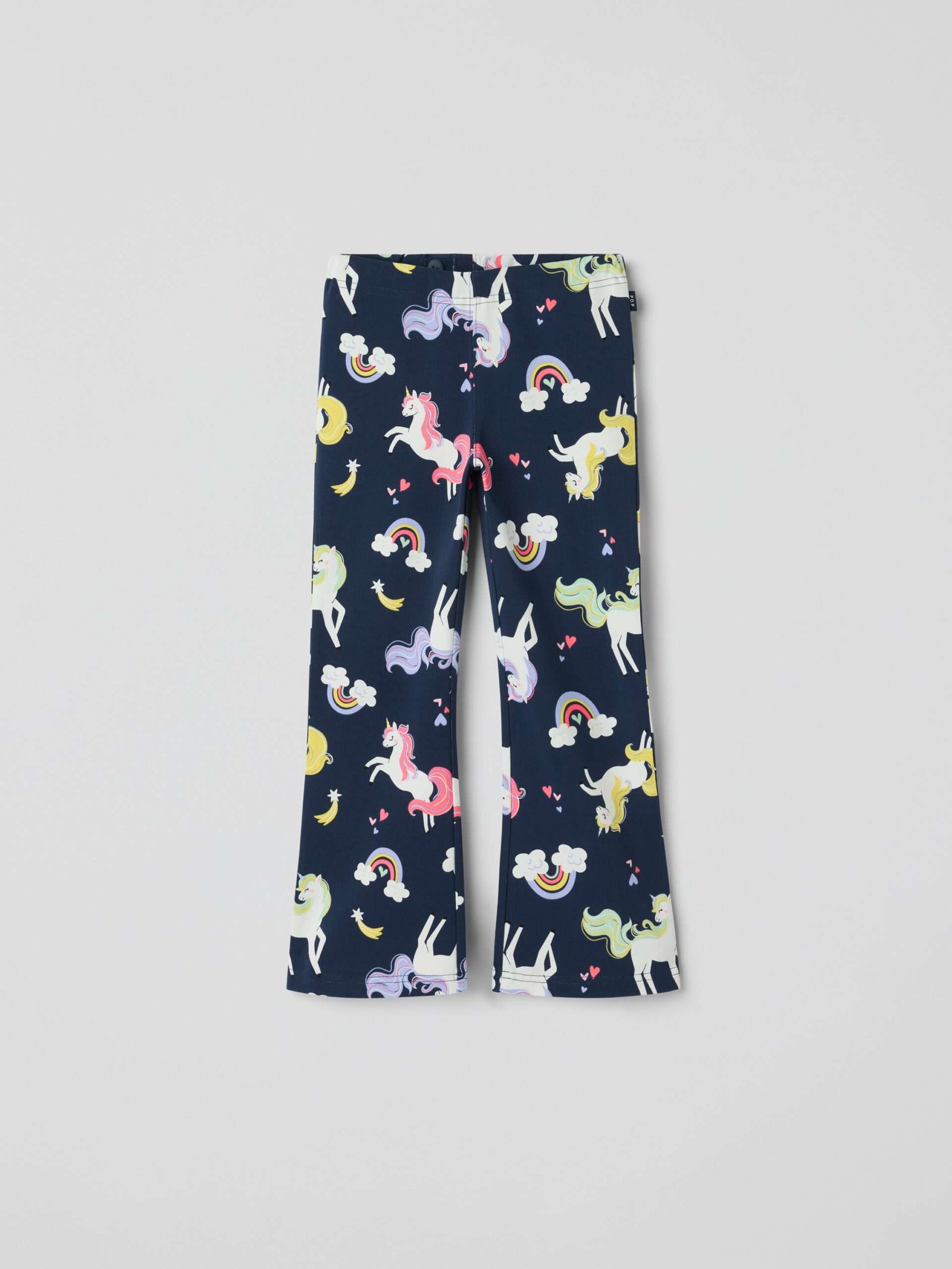 PLAY leveälahkeiset leggingsit yksisarviset