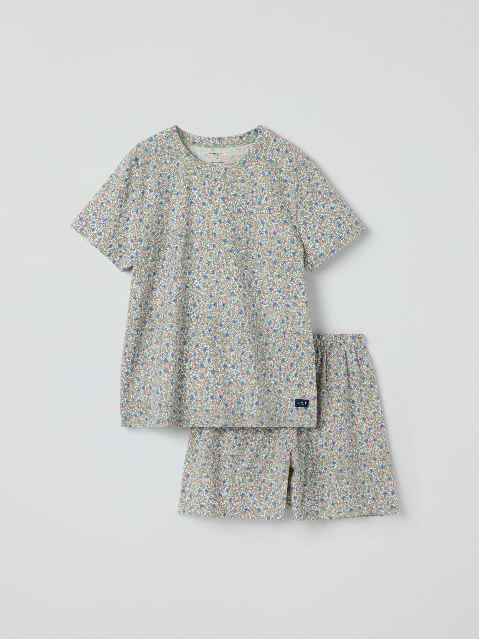 Pyjama kukkakuvio aikuiset