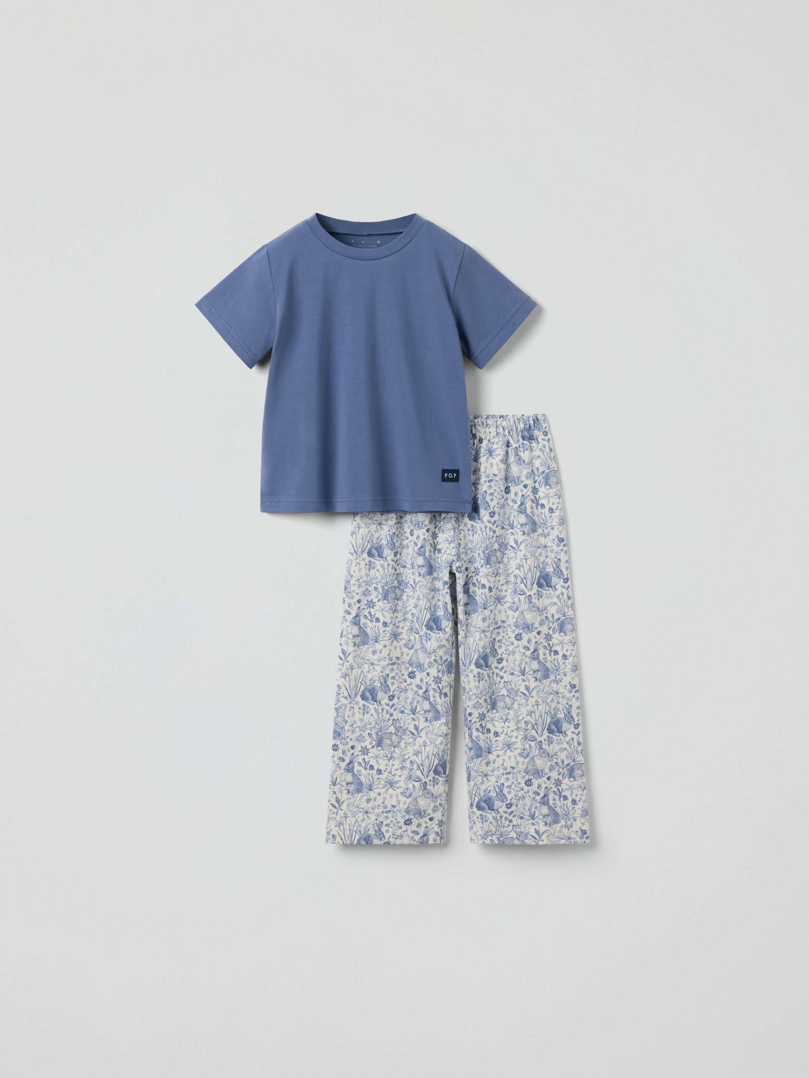 Pyjama kukkakuvio