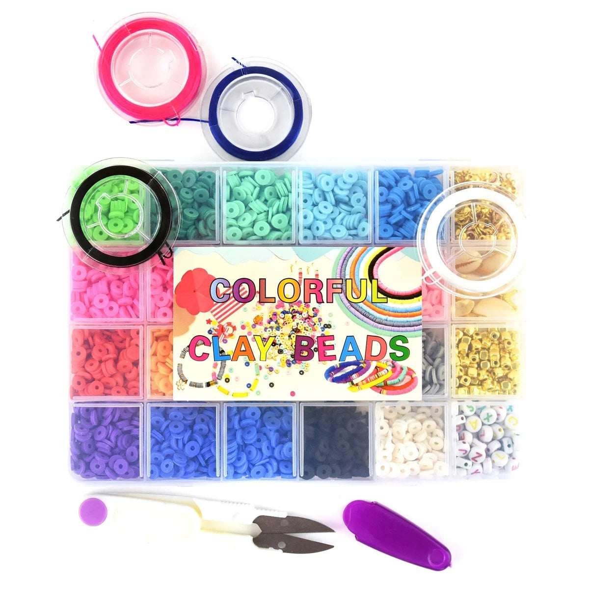 DIY Clay Beads Helmisetti/Koruntekosetti