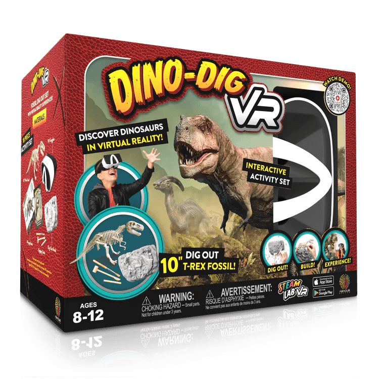 Abacus Interaktiivinen Puuhasetti VR Dinosaurusten Kaivaukset