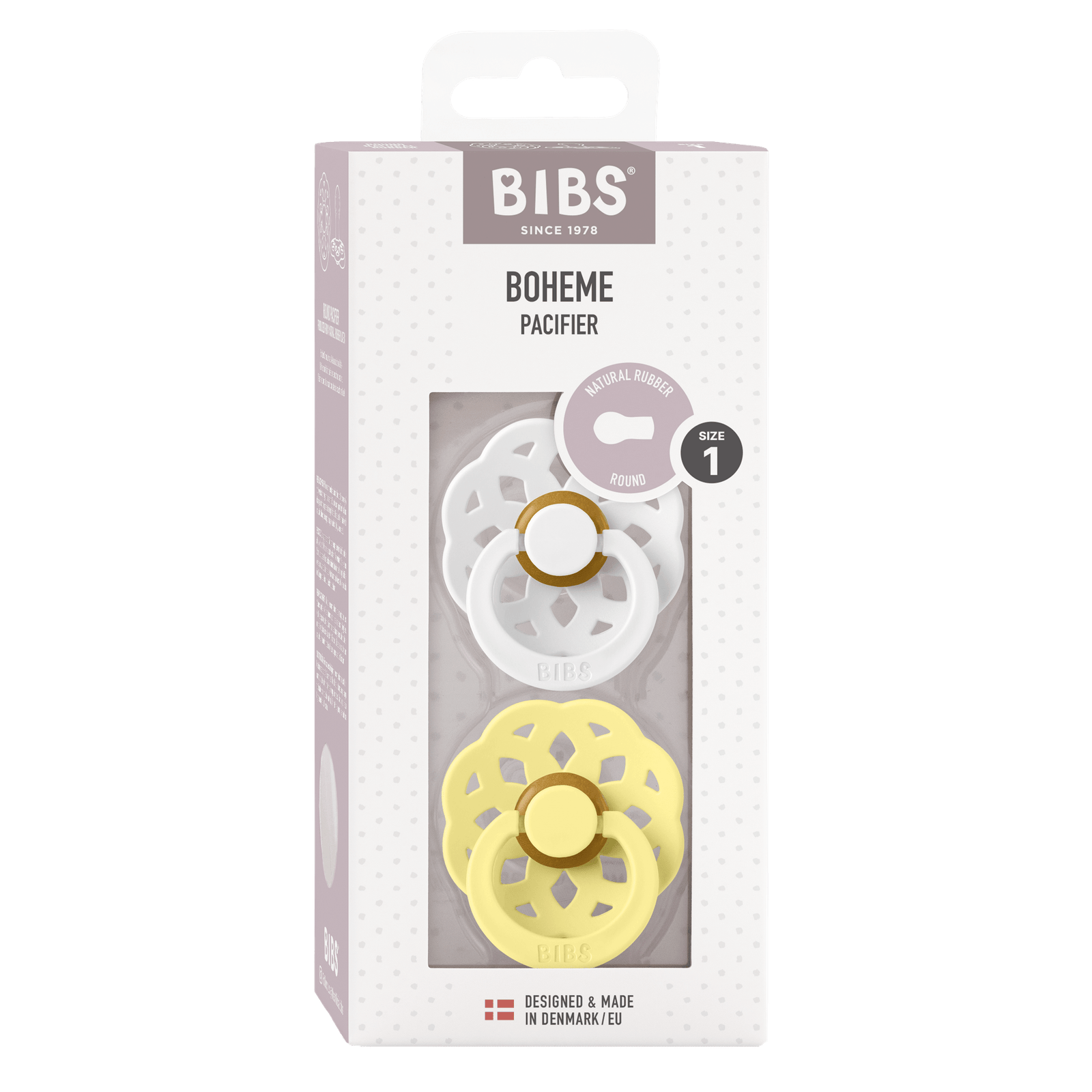 BIBS Boheme Tutti 2kpl Koko 1 White/Sunshine