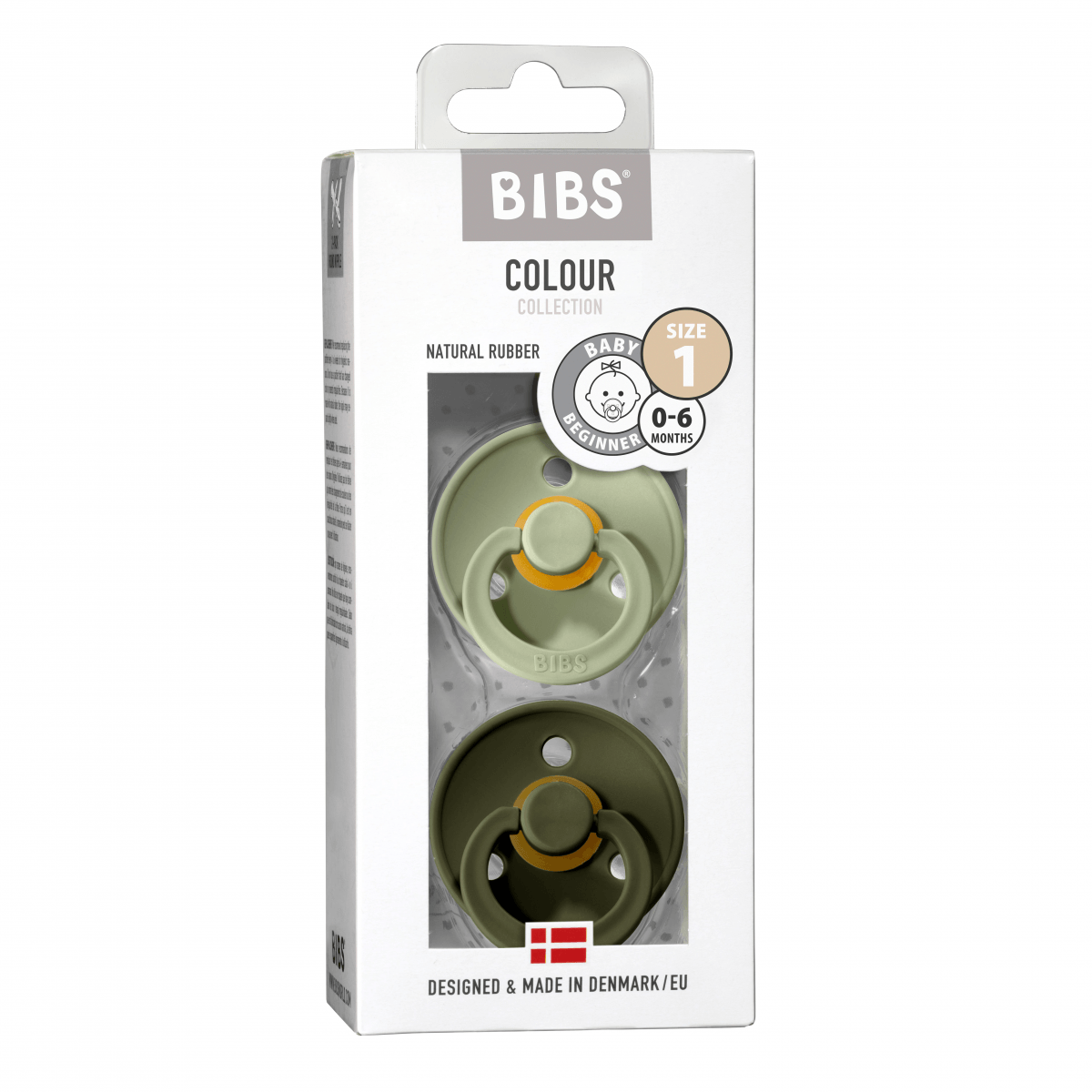 BIBS Colour Tutti 2kpl Koko 1 Sage/Hunter Green
