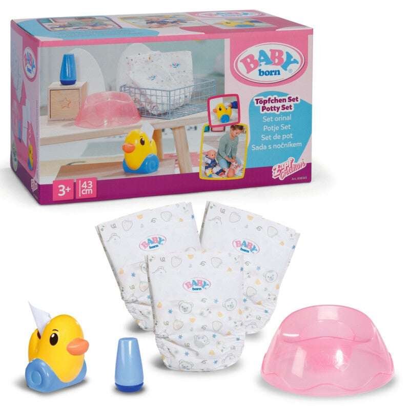Baby Born Nuken Pottasetti ja Vaipat