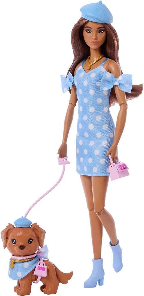 Barbie Twinning Looks Nukke ja Lemmikki Brunette