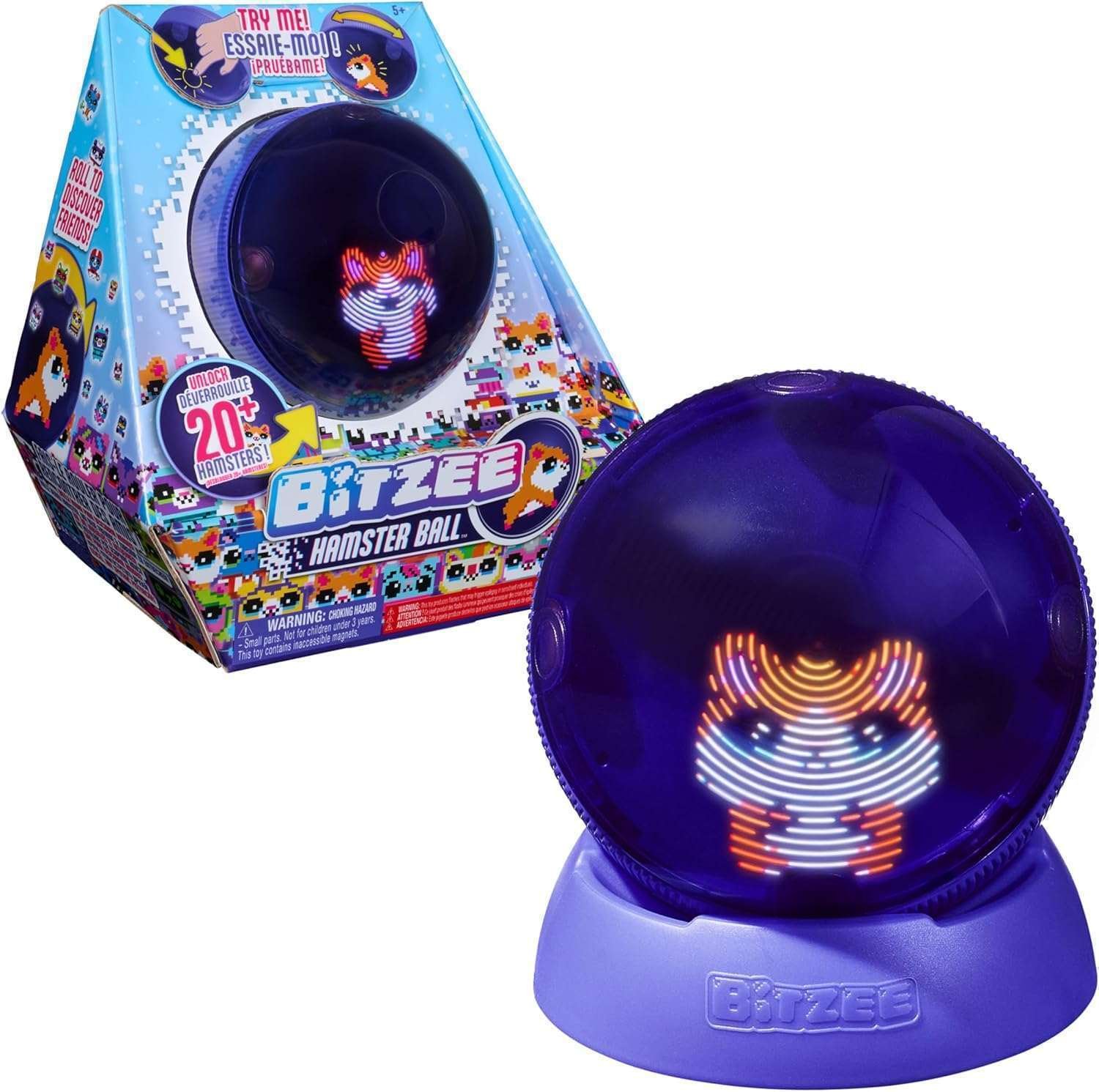 Bitzee Hamster Ball Virtuaalinen Lemmikki Pallossa