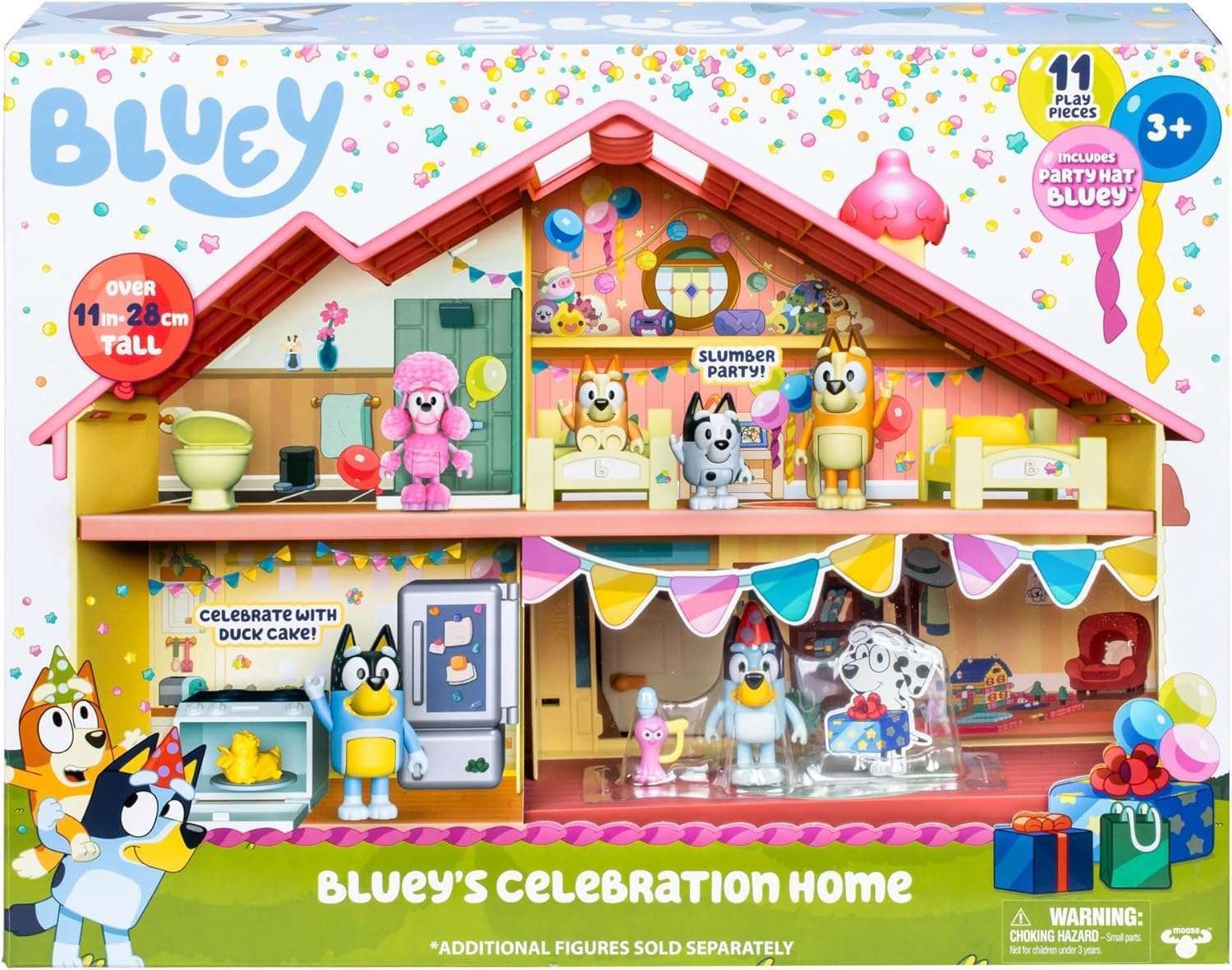 Bluey Celebration Synttärijuhlakoti Tarvikkeineen