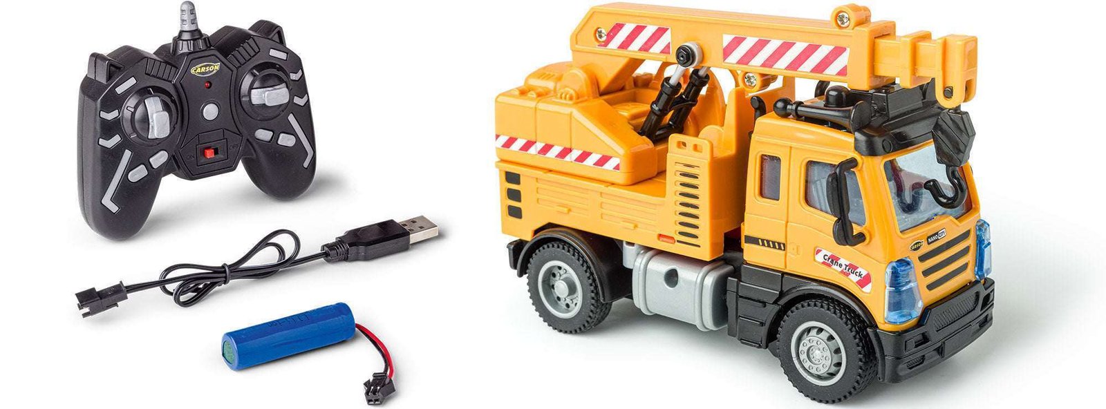 Carson Nano City Kauko-ohjattava Nosturiauto 1:50
