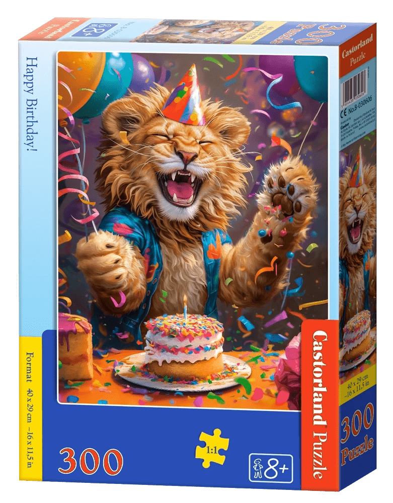 Castorland Palapeli 300 Palaa Happy Birthday!