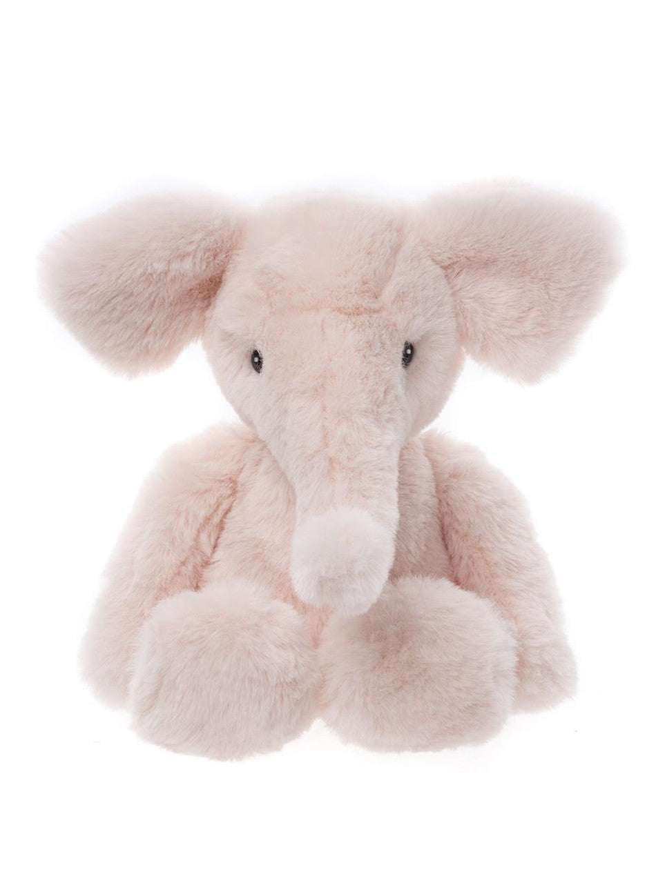Charlie Bears Elefantti/Norsu Vaaleanpunainen Pehmolelu 22 cm