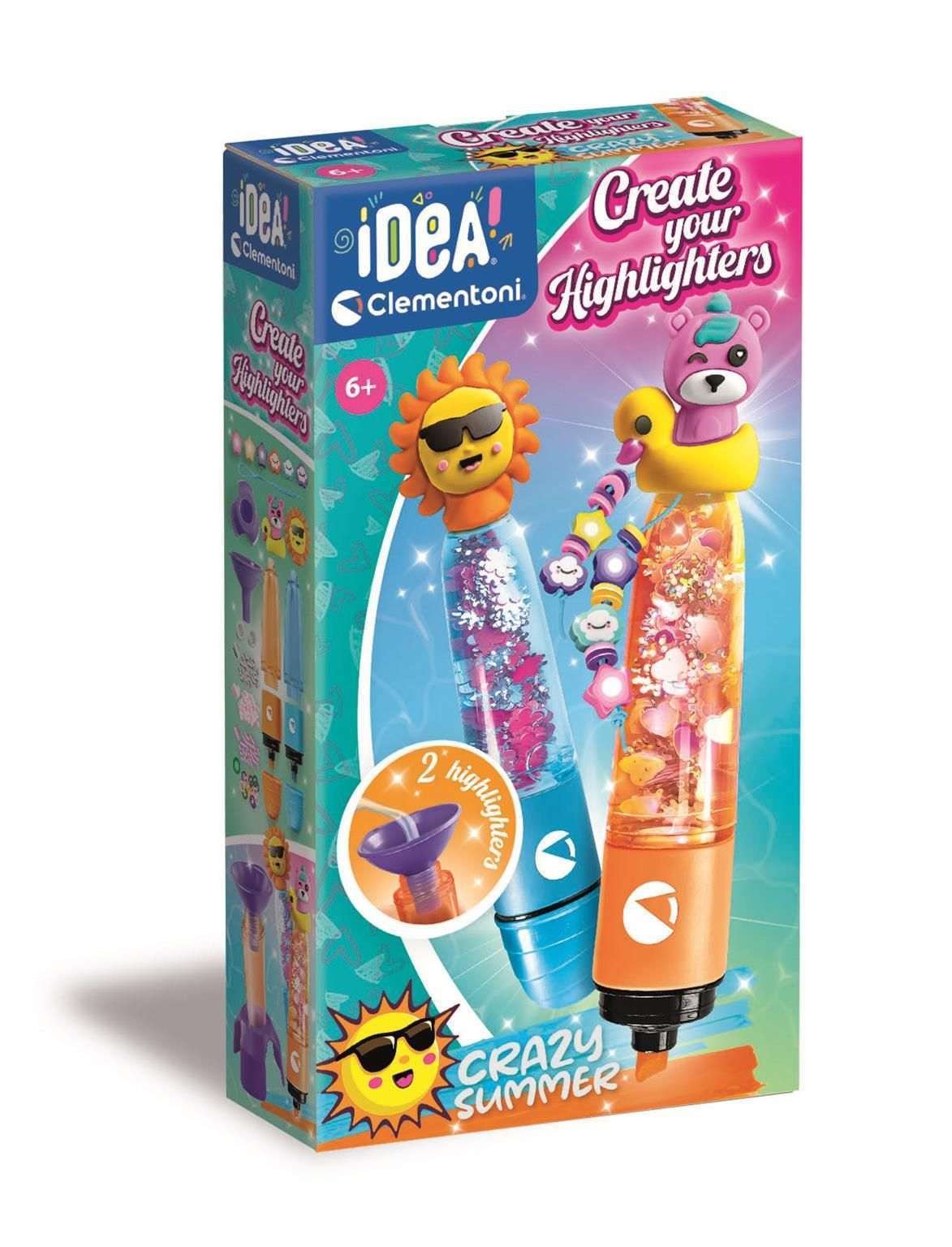 Clementoni Kynälaboratorio Korostuskynien Tekosetti Crazy Summer