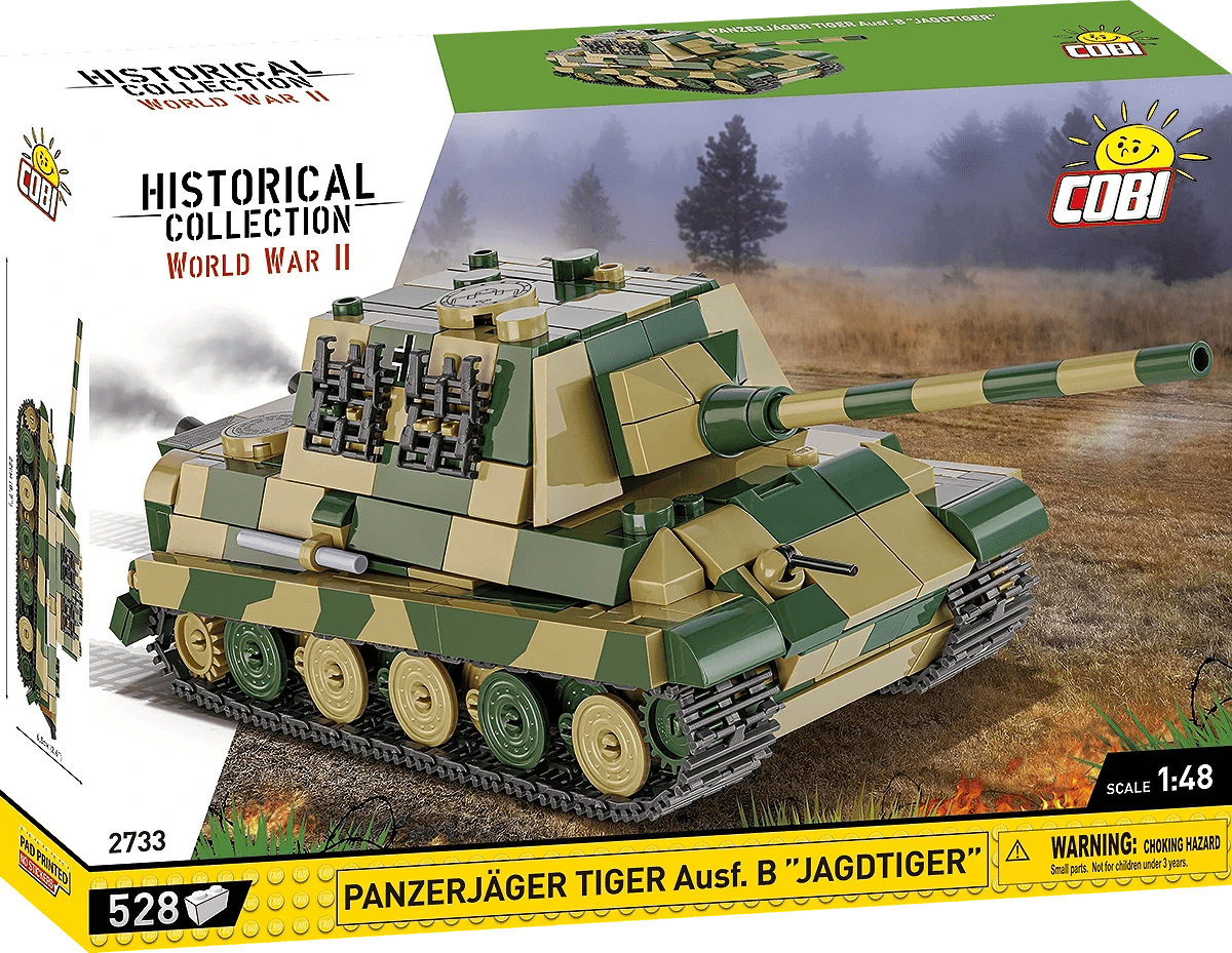 Cobi Hc Wwii Panzerjager Tiger Ausf.B Rakennettava Panssari 528 Osaa
