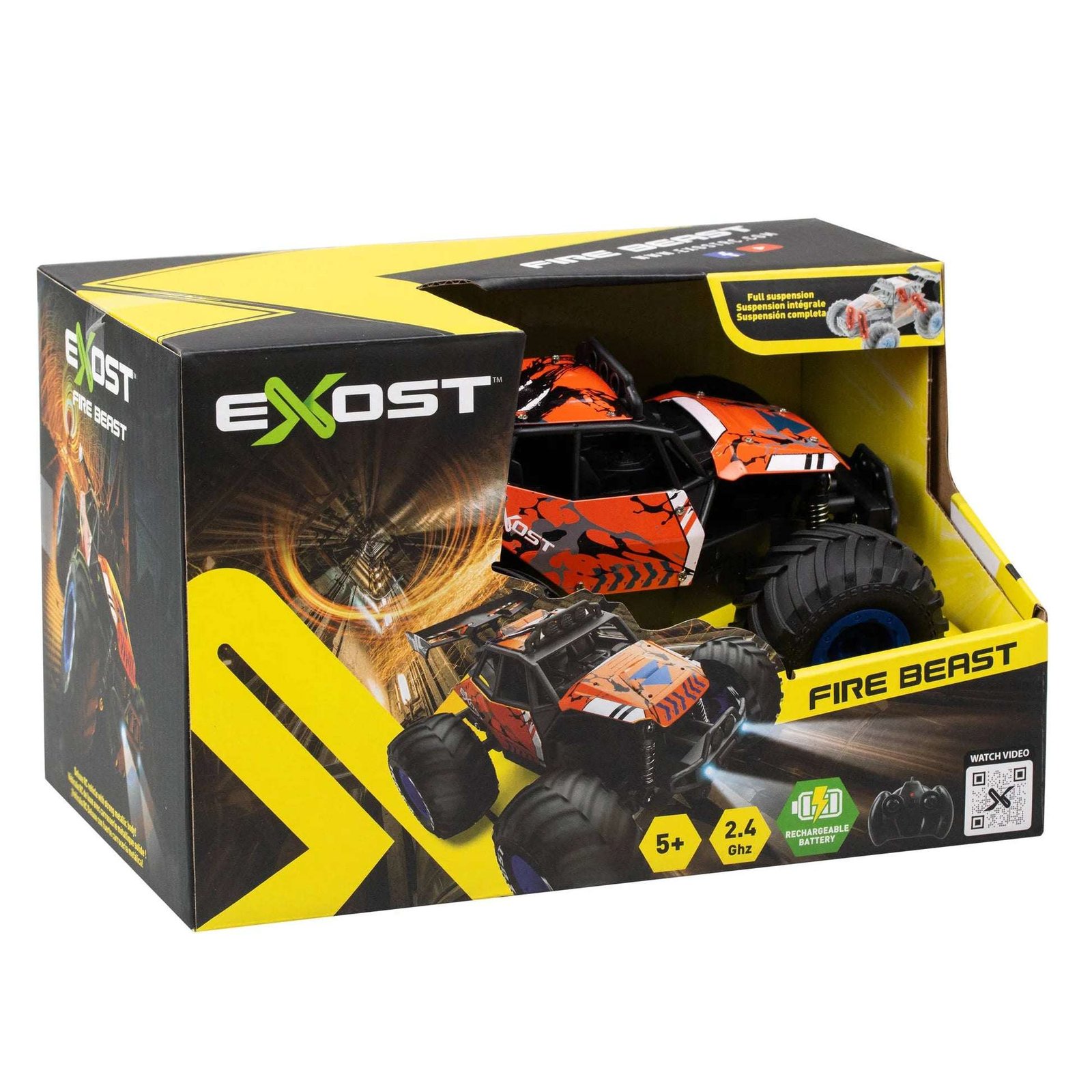 Exost Fire Beast Radio-Ohjattava Monsteriauto