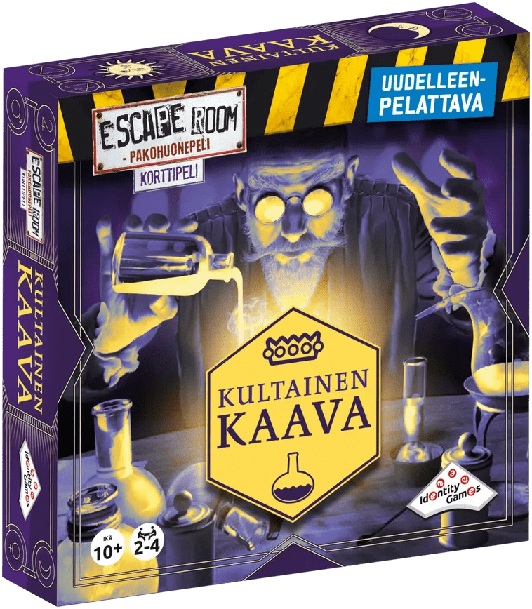 Escape Room Pakohuonekorttipeli Kultainen Kaava