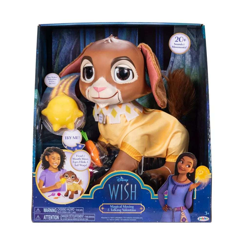 Disney Make-A- Wish Liikkuva ja Puhuva Valentino