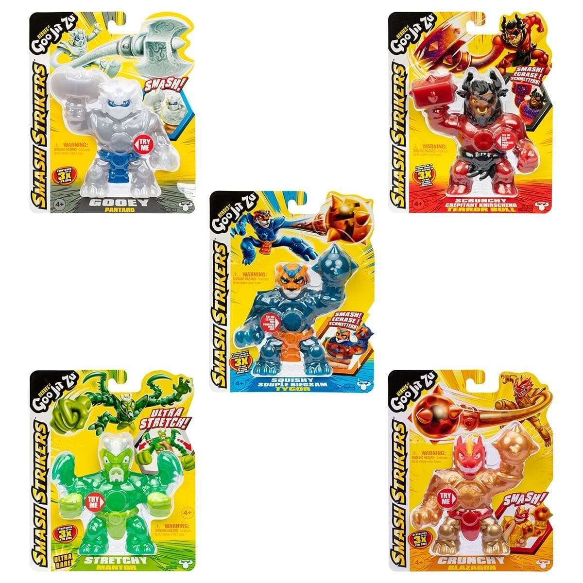 Goo Jit Zu Smash Strikers Lajitelma