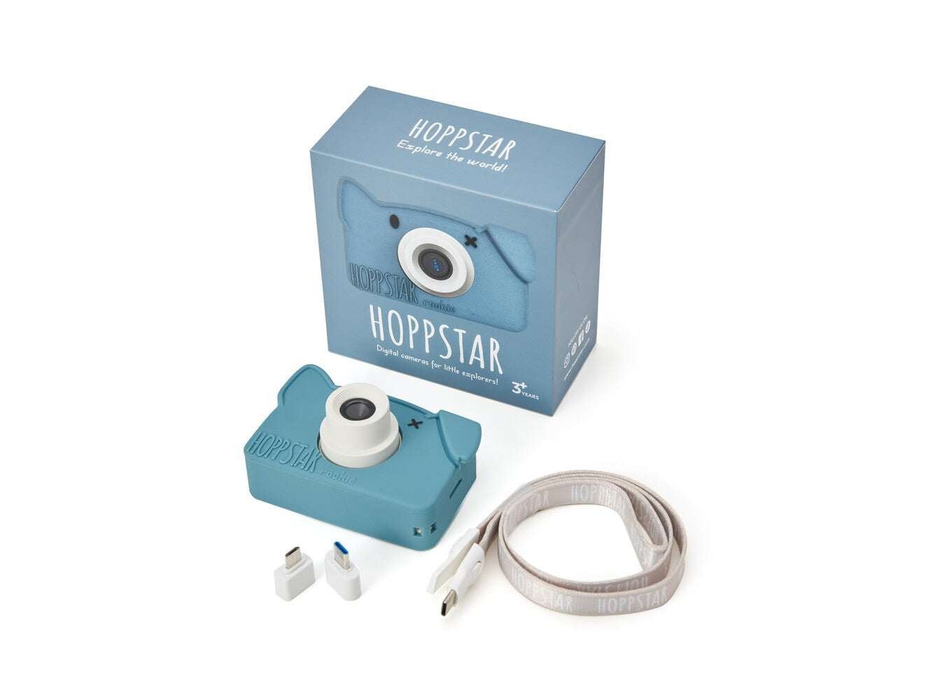 Hoppstar Lasten Digikamera Nalle Yale