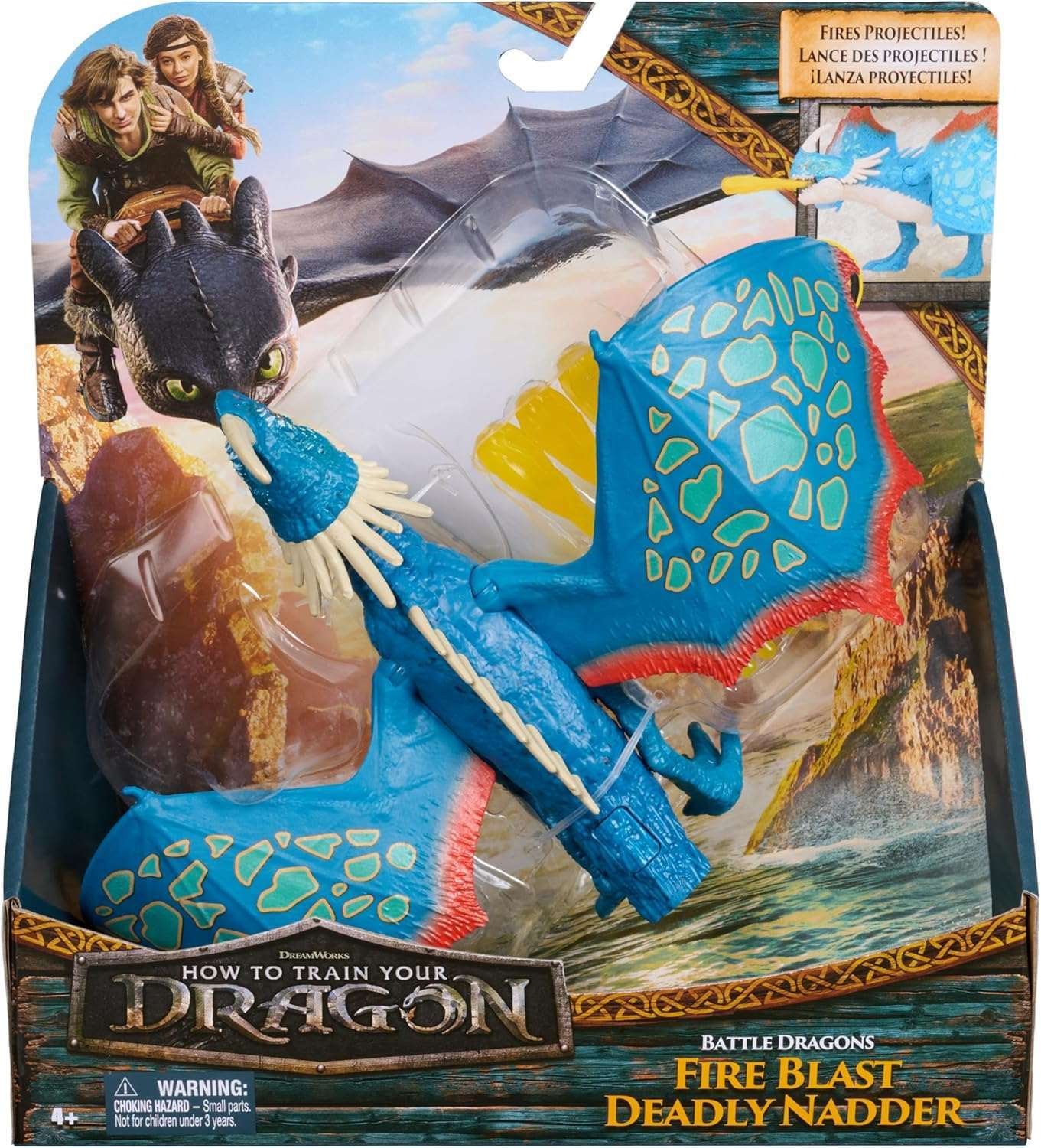 How To Train Your Dragon Fire Blast Deadly Nadder