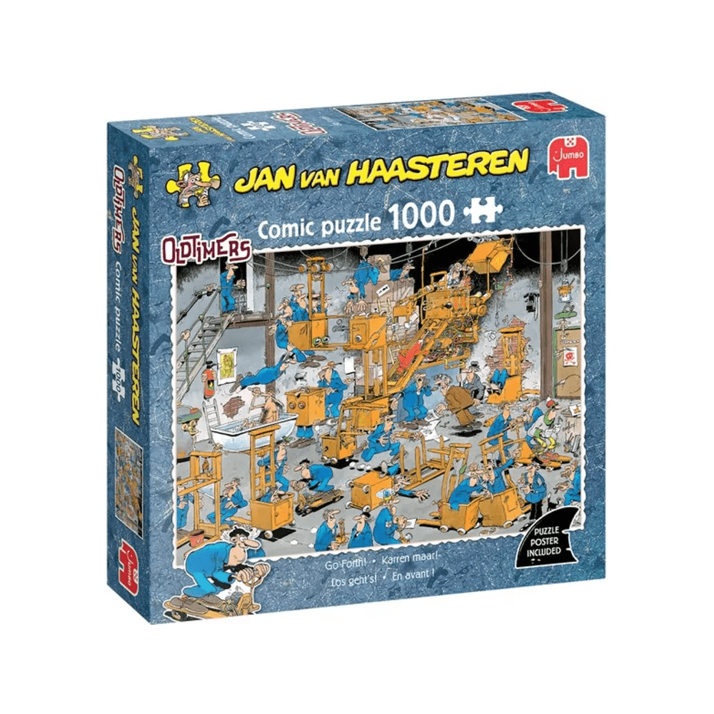 Jan van Haasteren Oldtimers Go! Forth 1000 Palan Palapeli