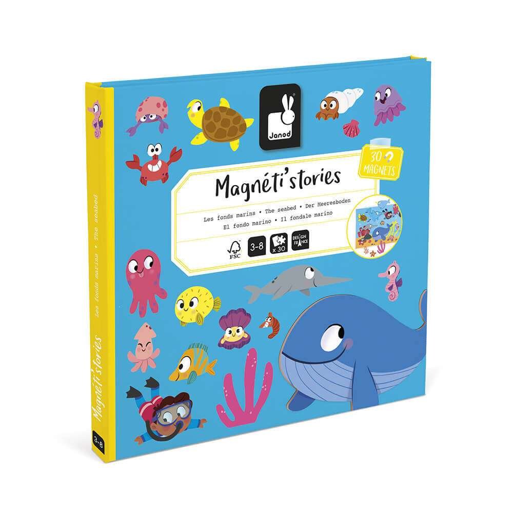 Janod Magneettileikki/Magneettikirja Sukellus