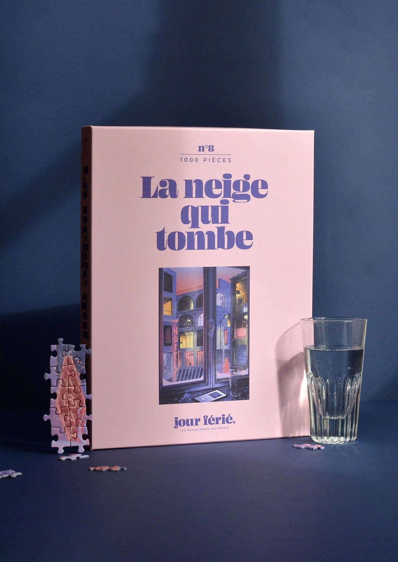 Jour Ferie The Falling Snow 1000 Palan Palapeli