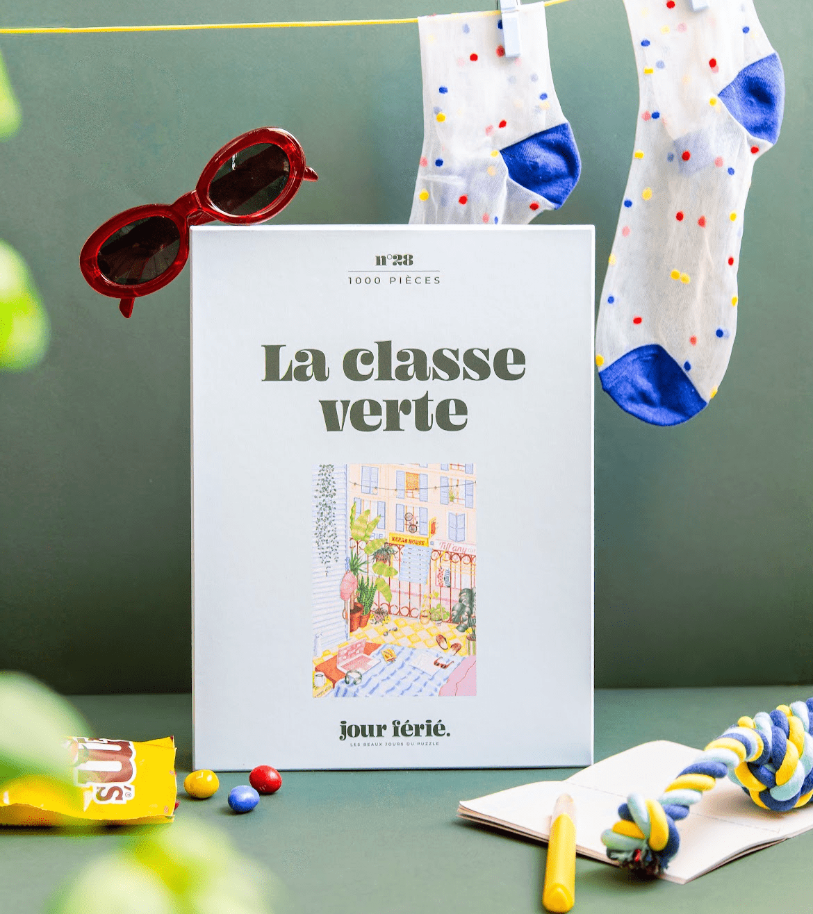 Jour Ferie The Green Class 1000 Palan Palapeli
