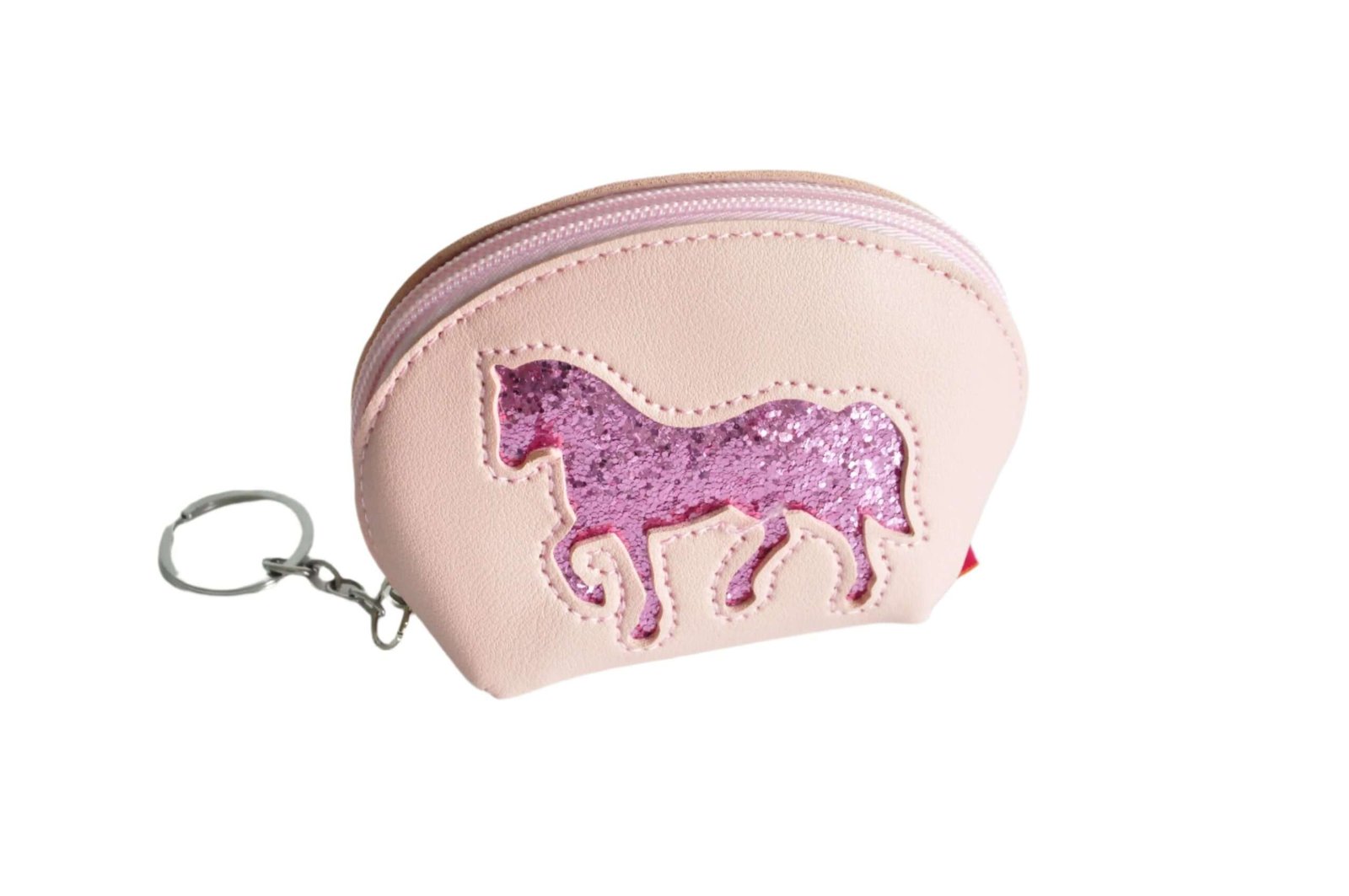 KiS Me Lasten Kukkaro Roosa Pinkillä Glitter Yksisarvisella