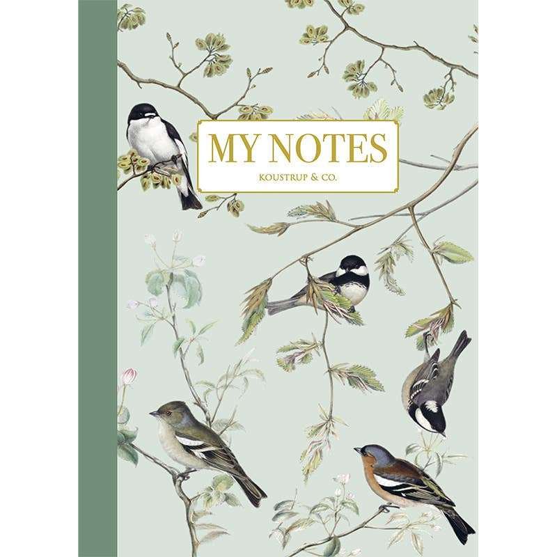 Koustrup&Co Garden Birds - Muistikirja