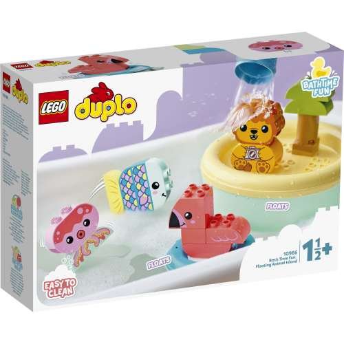 LEGO DUPLO 10966 Hauskoihin Kylpyhetkiin: Kelluva Eläinsaari