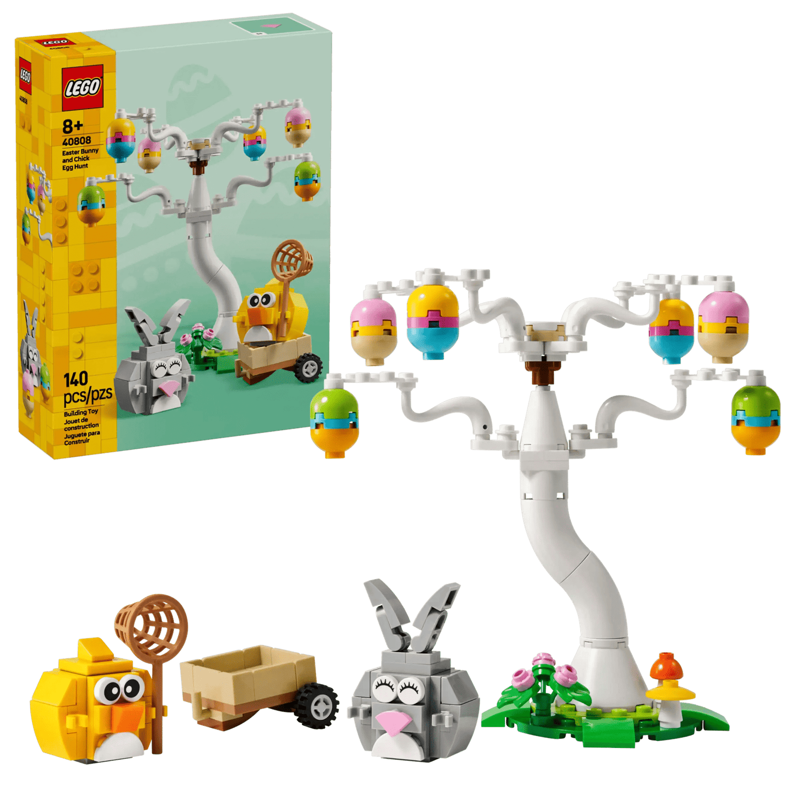 LEGO 40808 Pupu ja Tipu Pääsiäismunia Metsästämässä