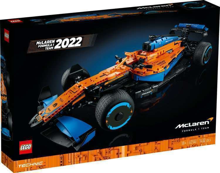 LEGO Technic 42141 McLaren Formula 1 ‑ Kilpa-auto – Käytetty