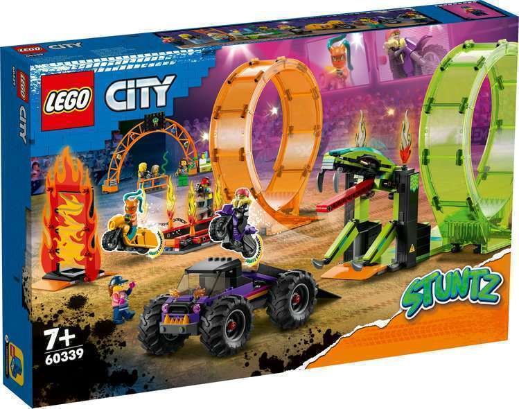 LEGO City 60339 Kahden Silmukan Stunttishow’n Areena