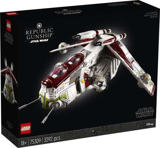 LEGO Star Wars 75309 Tasavallan Tulitukialus - Käytetty