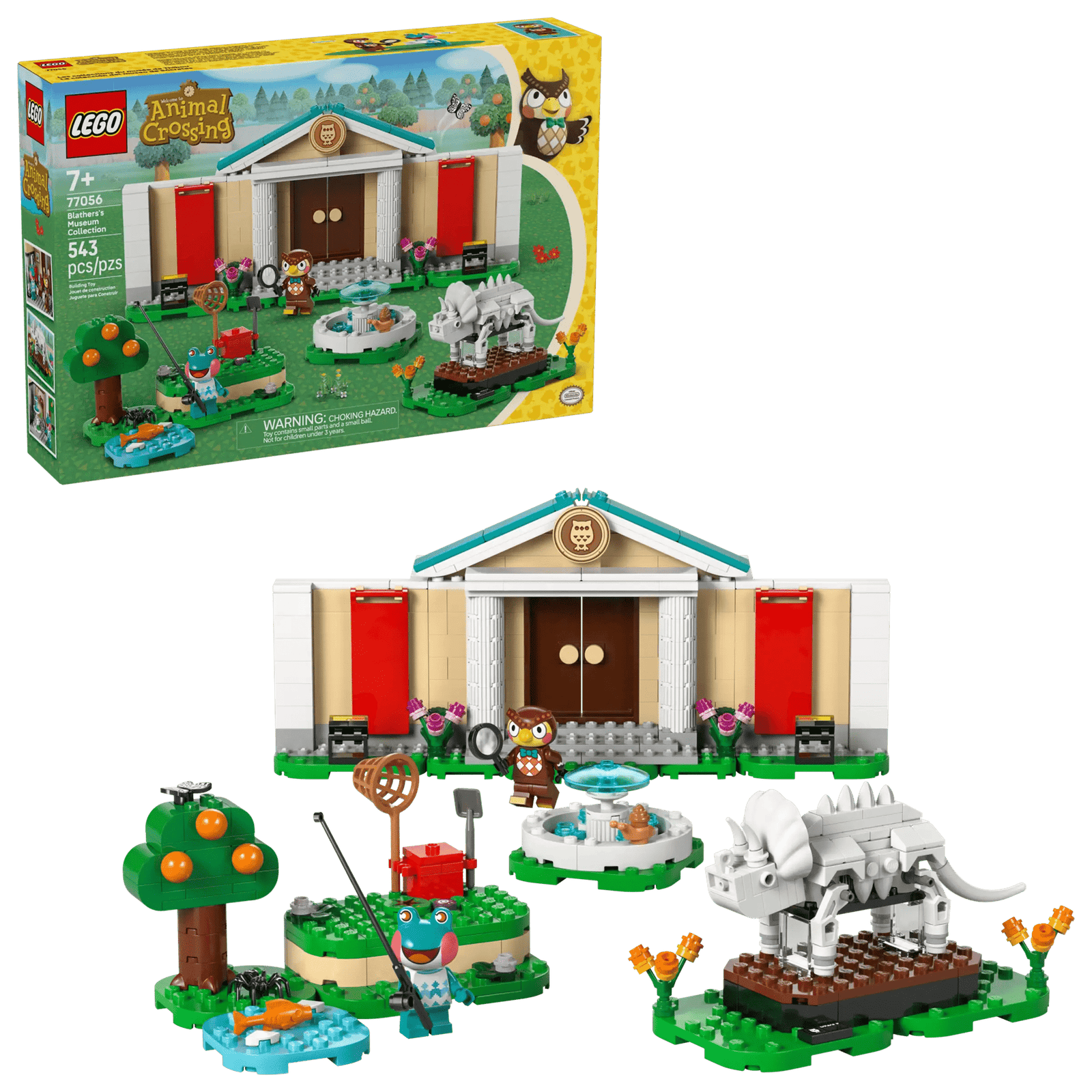 LEGO 77056 Animal Crossing Blathers ja Museon Kokoelma