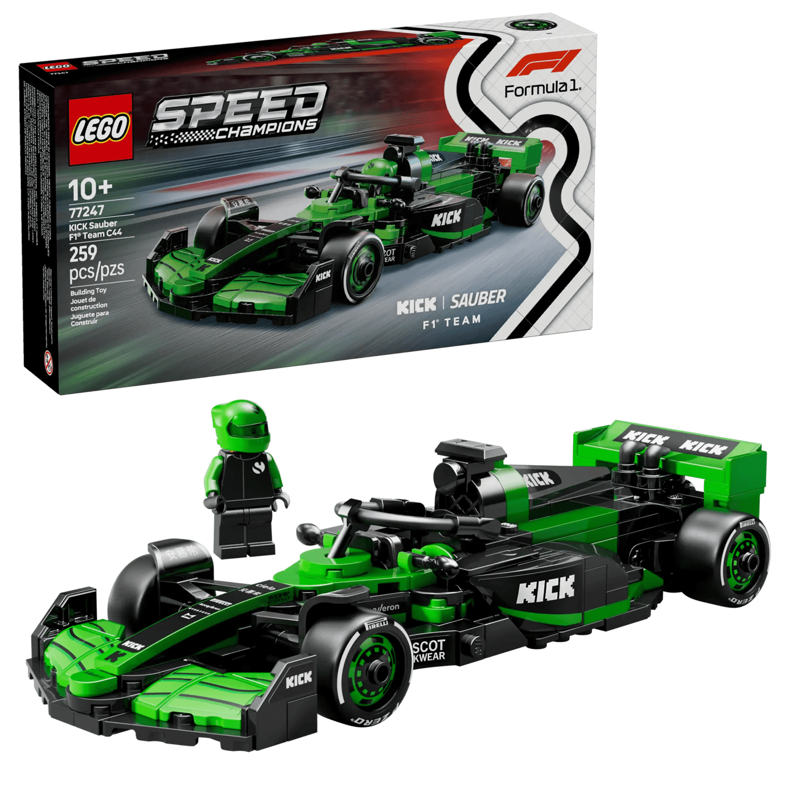 LEGO 77247 KICK Sauber F1® W15 Kilpa-auto