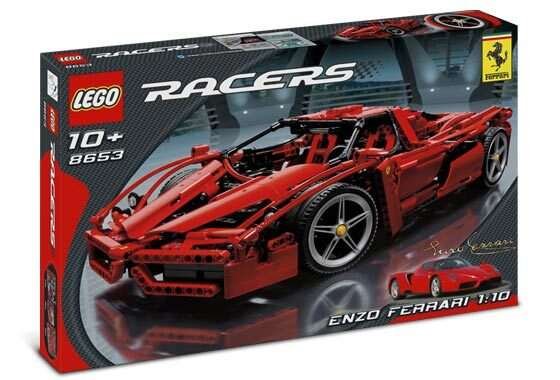 LEGO Racers 8653 Enzo Ferrari 1:10 – Käytetty