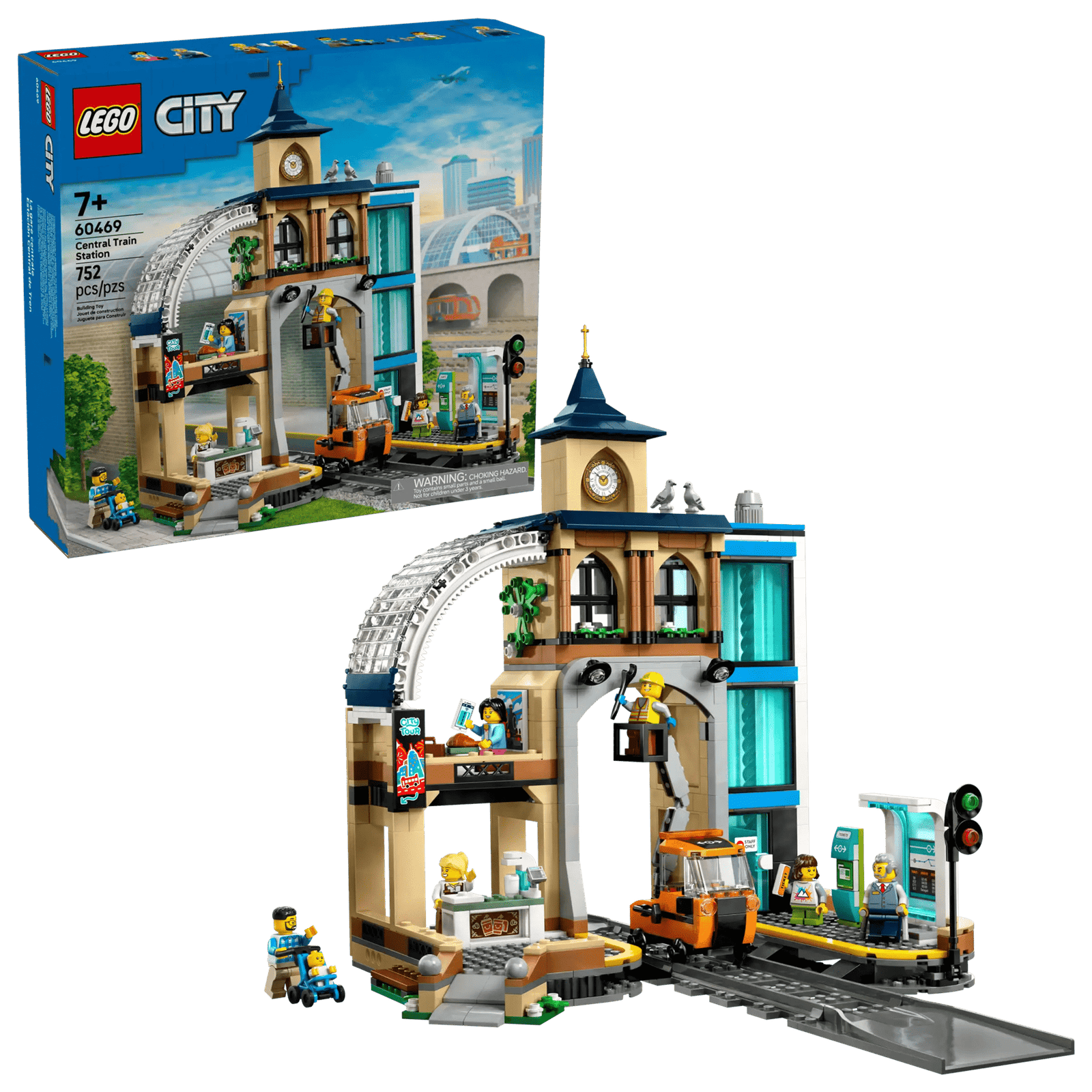 LEGO City 60469 Päärautatieasema