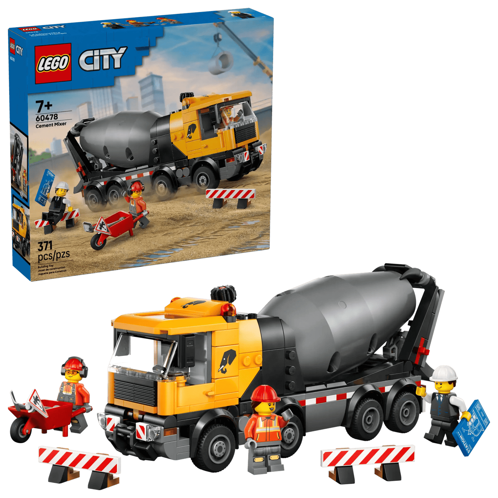 LEGO City 60478 Betoniauto