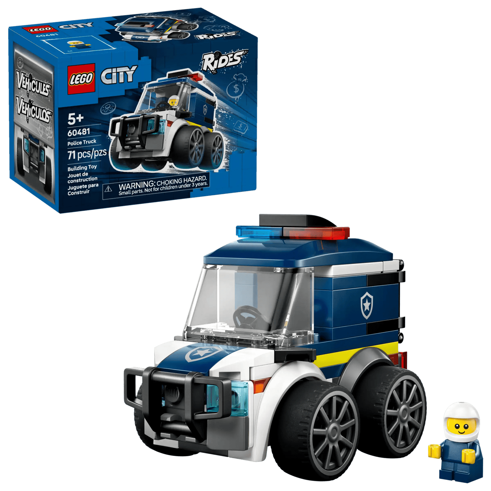 LEGO City 60481 Menopelit – Poliisiauto